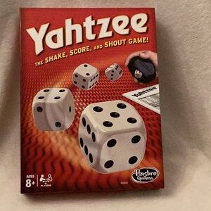 Yahtzee Board Game Opened Box Never Used